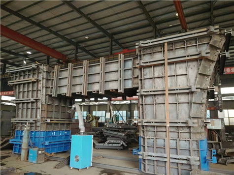 河南郑州桥梁钢模板厂家介绍模板生产的步骤